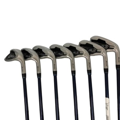 Mizuno JPX E600 Ti-FACE Eisen #6-9,Pw,Fw,Sw(7Schläger)/QUAD JPX E600 H/Flex:R...