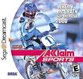 Jeremy McGrath Supercross 2000 (Sega Dreamcast, 2000) Complete