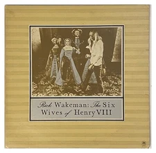 Rick Wakeman  The Six Wives of Henry VIII  1973 LP  A&M Records  SP-4361  VG+