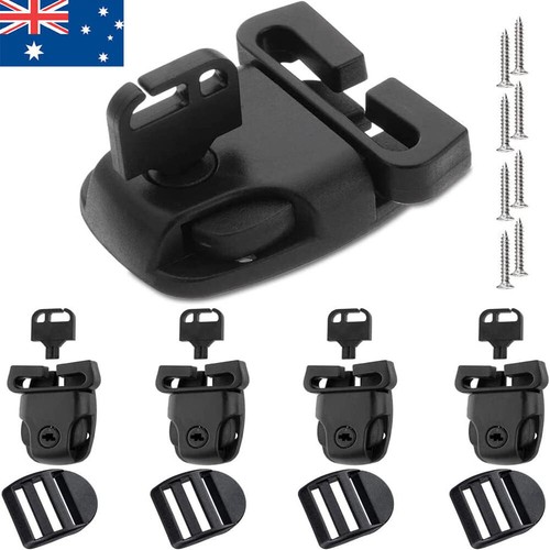 4 Set Spa Hot Tub Cover Clips Replace Latches Clip Lock With Keys And