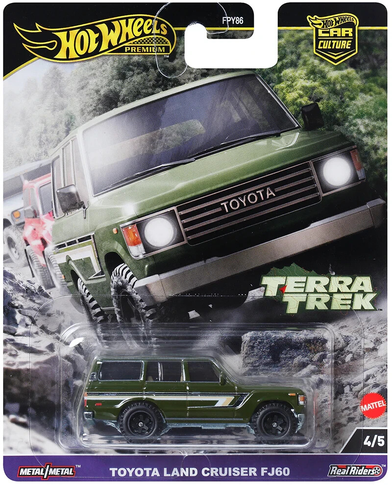 Hot Wheels Premium 2024 Car Culture C Case - TERRA TREK - 5 Cars