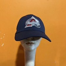 Fanatics Used Colorado Avalanche 2020-21 Blue Regular Season Hat Jonas Johansson