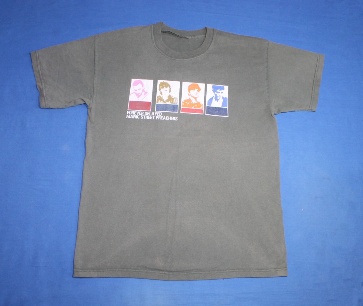 Manic Street Preachers T-Shirt Forever Delayed Tour MSP Glam Rock