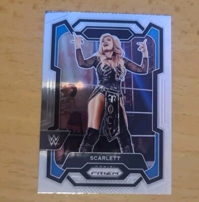 WWE Card # 123 SCARLETT BORDEAUX / Panini Prizm 2024 Womens Wrestling Diva Karte