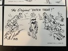Ed Bortz Postcard Lot of 7 - Humor - Clean back unused - 1954 - L.L. Cook Co. — photo 7