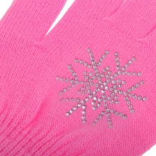 Durable Girls Women Kids Ice Skating Gloves Long-lasting and Resilient Stretch
