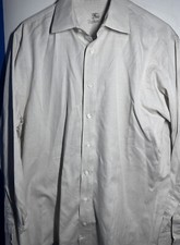 Vintage Burberrys Shirt Mens 15 1/2 - 34 Long Sleeve Button Made in USA