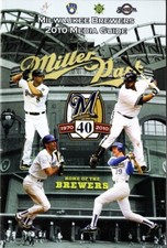 2010 Milwaukee Brewers MLB Baseball Media GUIDE