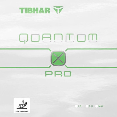 Tibhar Quantum X PRO Green, Table Tennis & Ping Pong Rubber, Choose & Variation