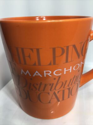 MARCHON COFFEE MUG. MARCHON EYEWEAR INC MUG. Art Deco Mug. B249