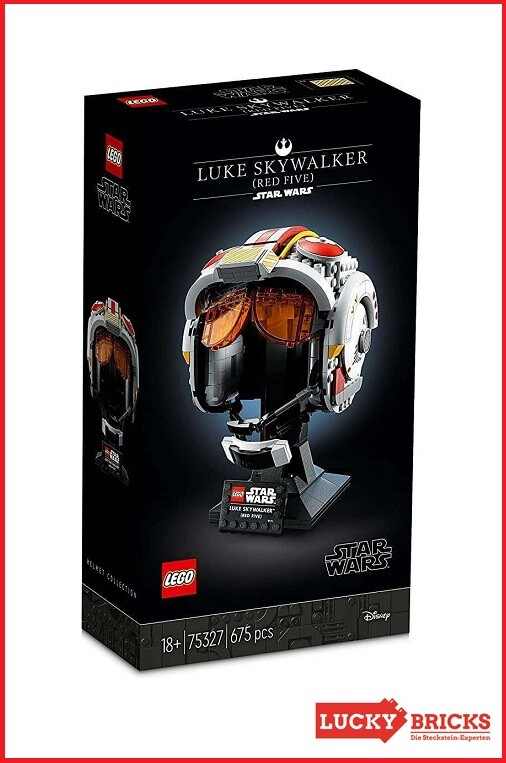 LEGO Star Wars 75327 - Шлем Люка Скайуокера - Красная пятерка ++ NEU и OVP ++