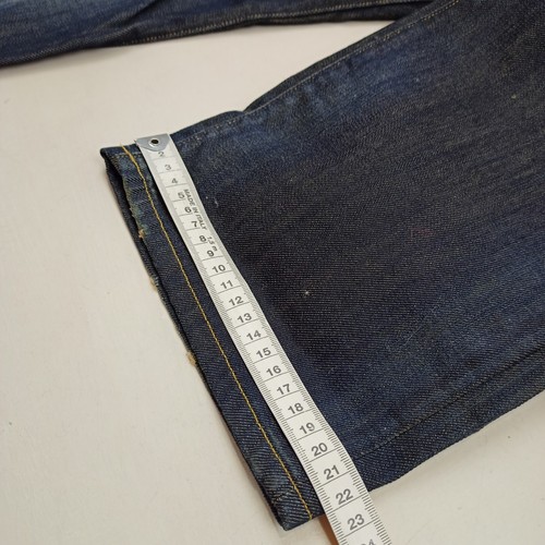 G Star Raw 3301 Men Jeans Denim Blue Pants Cotton Straight Size W 34 L 34 - Picture 18 of 22