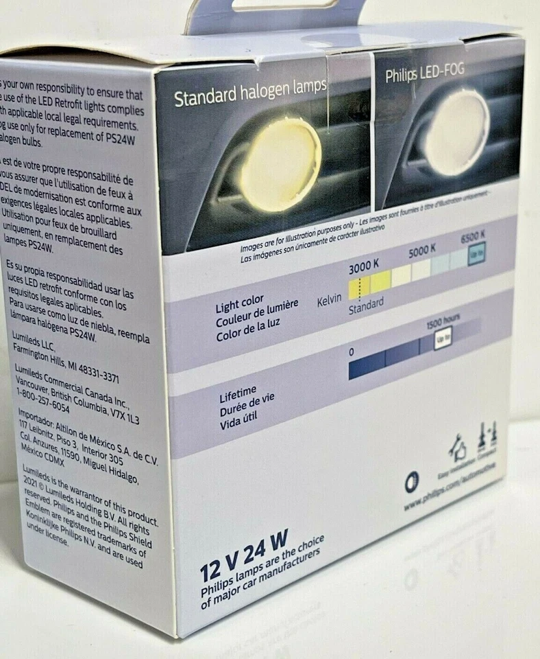 PHILIPS Ultinon Essential PS24 (5202) LED Fog Lights - Image 2 of 4