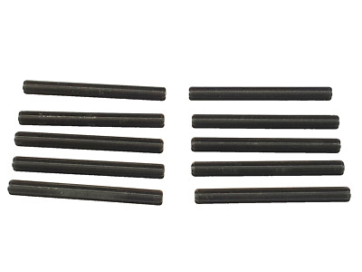 10x Lego Technic Achse Kreuzstange Kreuzachse 6L #3706 schwarz