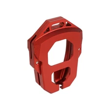 Red Aluminum Remote Key Fob Protects Cover Case Fit 2007-2018 Jeep Wrangler JK