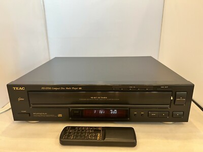 TEAC PD-D700 5-Disc Compact Disc CD Player W/ Remote (Please Read remarks)