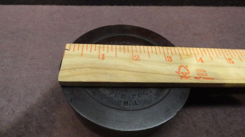 Raro mulinello vintage - mulinello / custode in corda di bachelite marrone da Eypper Products - Foto 7 di 8