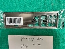 ASUS PRIME Z270-AR , PRIME Z270 AR IO SHIELD BACK PLATE METAL