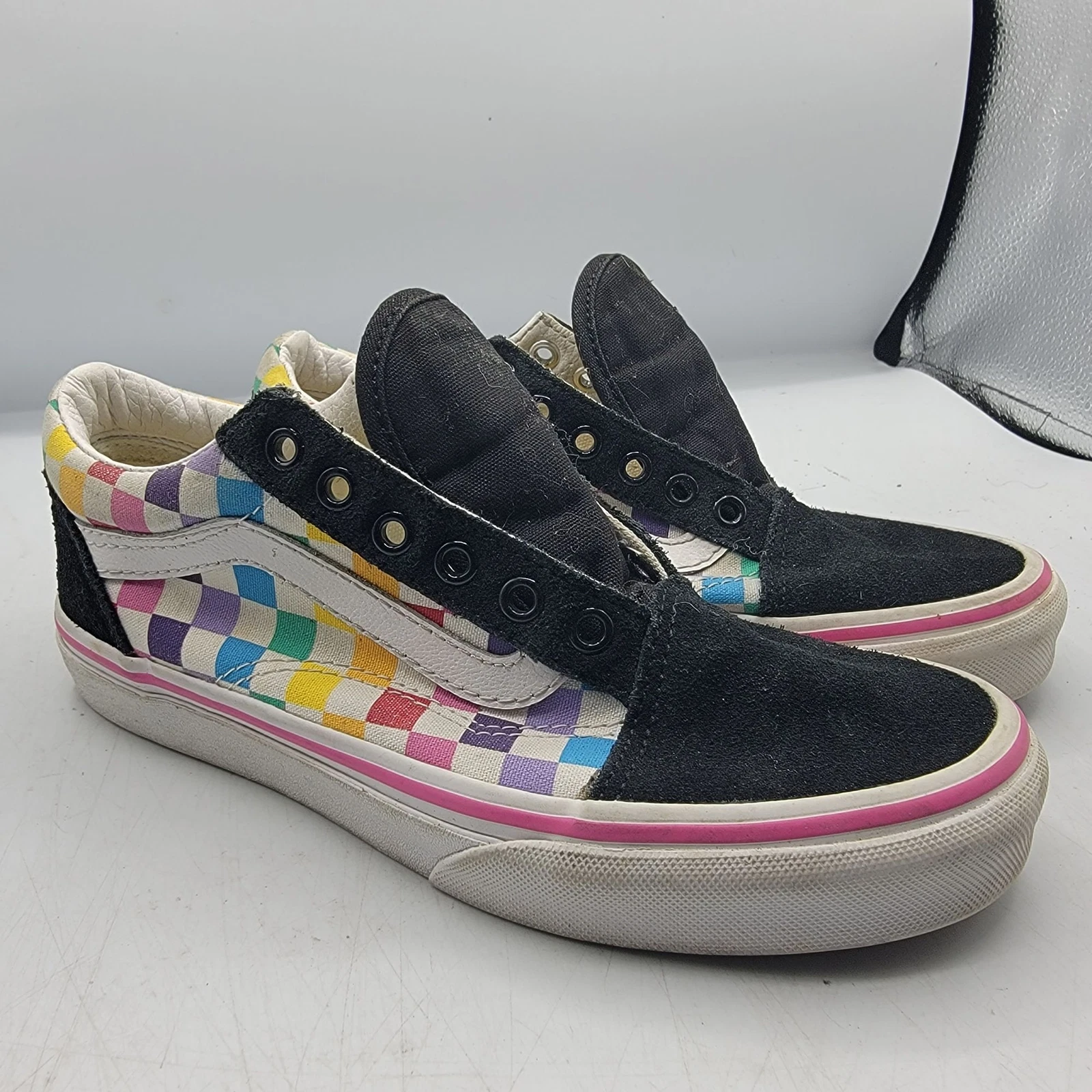 Vans Kids Oldol Sko Kidlia t 3cacchiera scacchiera arcob bassagata