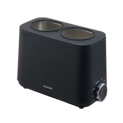 KOIZUMI Sake Warmer Kanmakase Aluminum Chirori Set Black