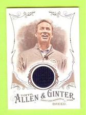 2016 TOPPS ALLEN GINTER MIKE BREED SHIRT RELIC - SPORTSCASTER