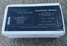 (32 Rolls) Miotape Rigid Non-porous White Athletic Sports Tape