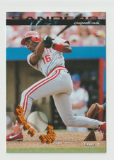 1994 Pinnacle Baseball Power Surge #PS10 Reggie Sanders - Cincinnati Reds