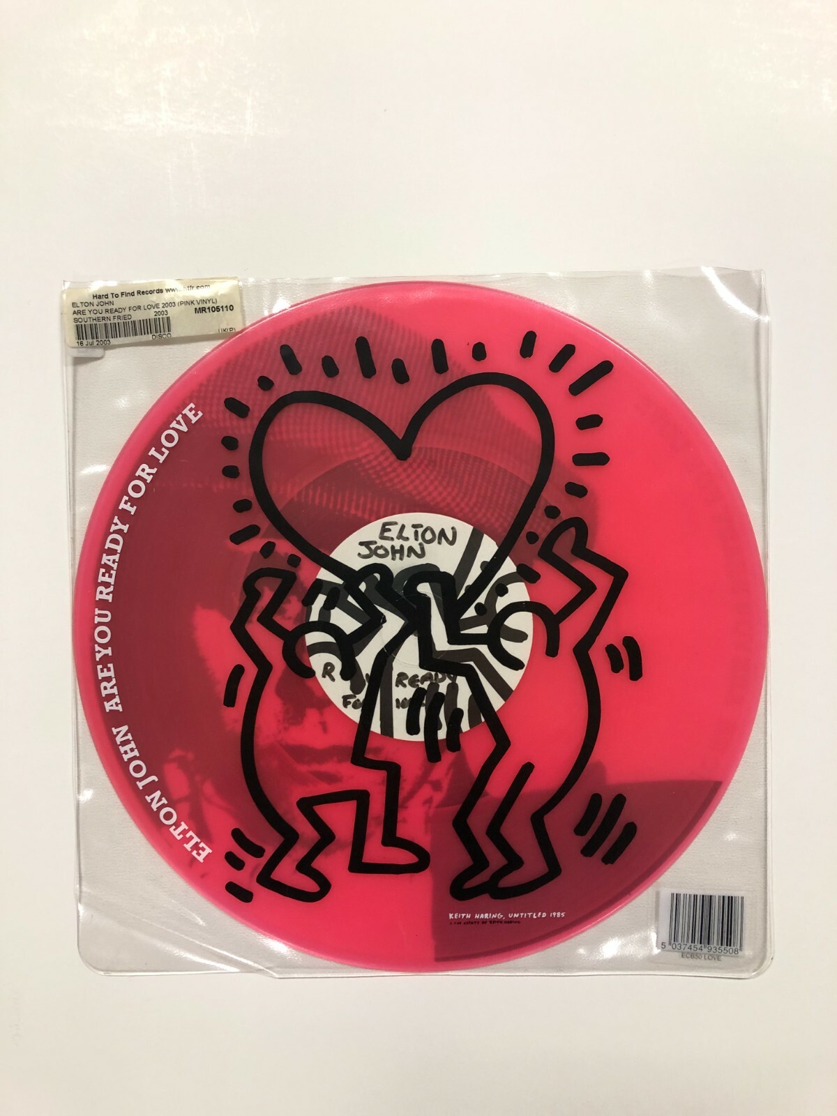 Keith Haring - Elton John 