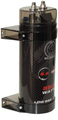 Bullz Audio 8.8 Farad Digital Capacitor for Car Marine Audio 8800 Watts Power