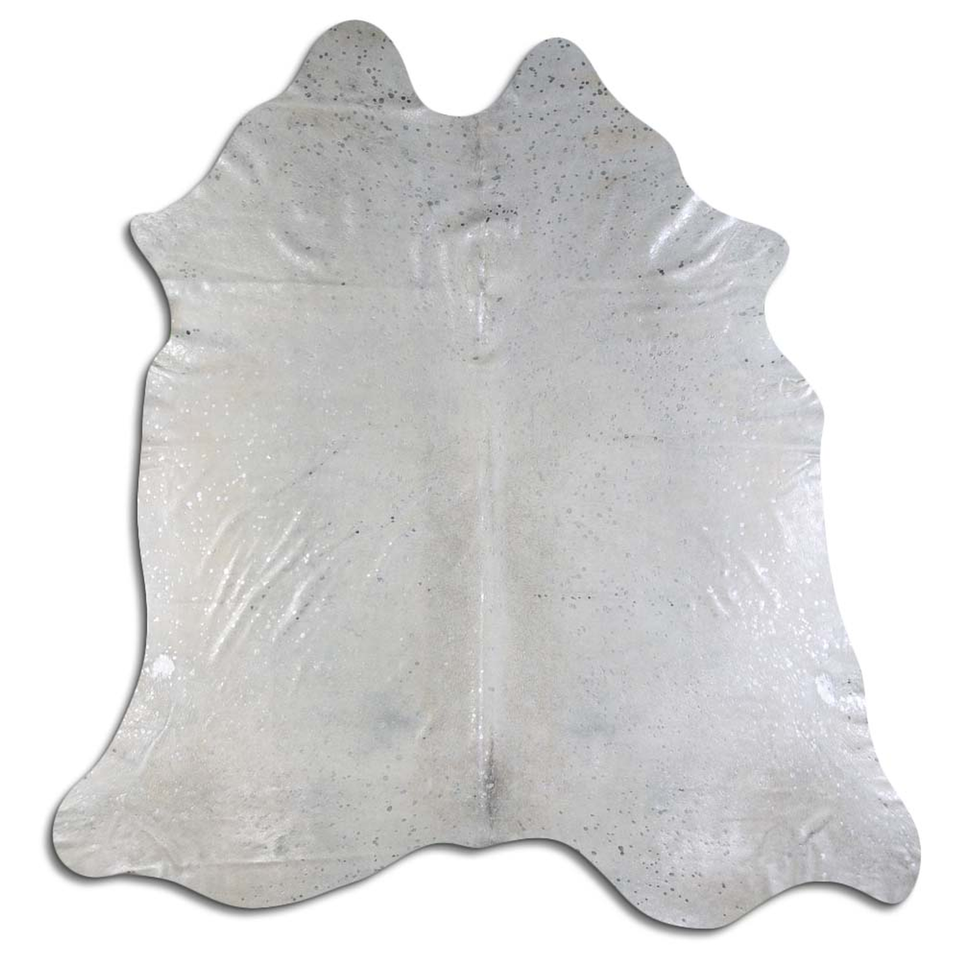 Acid Washed Silver Metallic Cowhide Area Rug 3245 Square Feet eBay