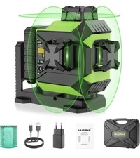 HUEPAR 360 Laser Level 12 Lines 3D Self Leveling Cross Line Laser Level 703cg