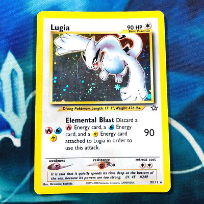 Lugia - 9/111 - Holo Rare Neo Genesis Set - Pokemon Card Lugia - 9/111 - Holo Rare Neo Genesis Set - Pokemon Card