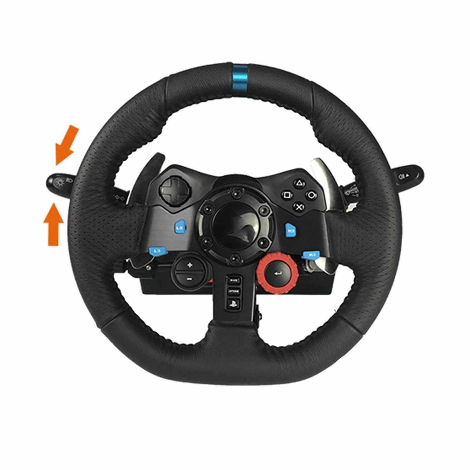 Steering Wheel Turn Signal Headlight Wiper Switch Racing Simulator for  Logitech G25 G29 G27 G920 T300RS