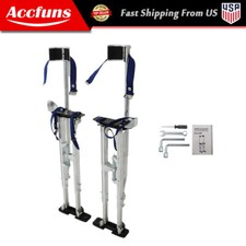 Drywall Stilts 36" - 48" For Painting Electrical Stilt Finishing Tool Silver