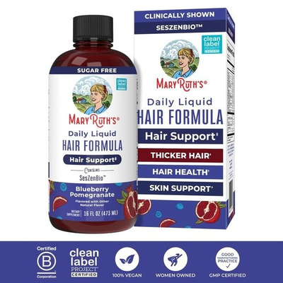 #ad MaryRuth#x27;s Daily Liquid Hair Formula Hair Support Thicker Hair for Women $10.88
