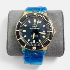 NEW Zodiac Compression Diver 18k Gold Plated ...