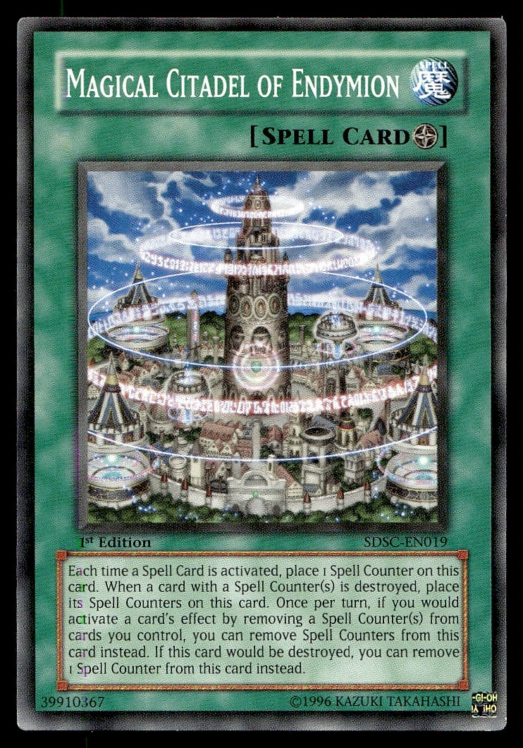 Magical Citadel of Endymion SDSC-EN019 1st Edition YuGiOh | Buy 3 Get 5 Free