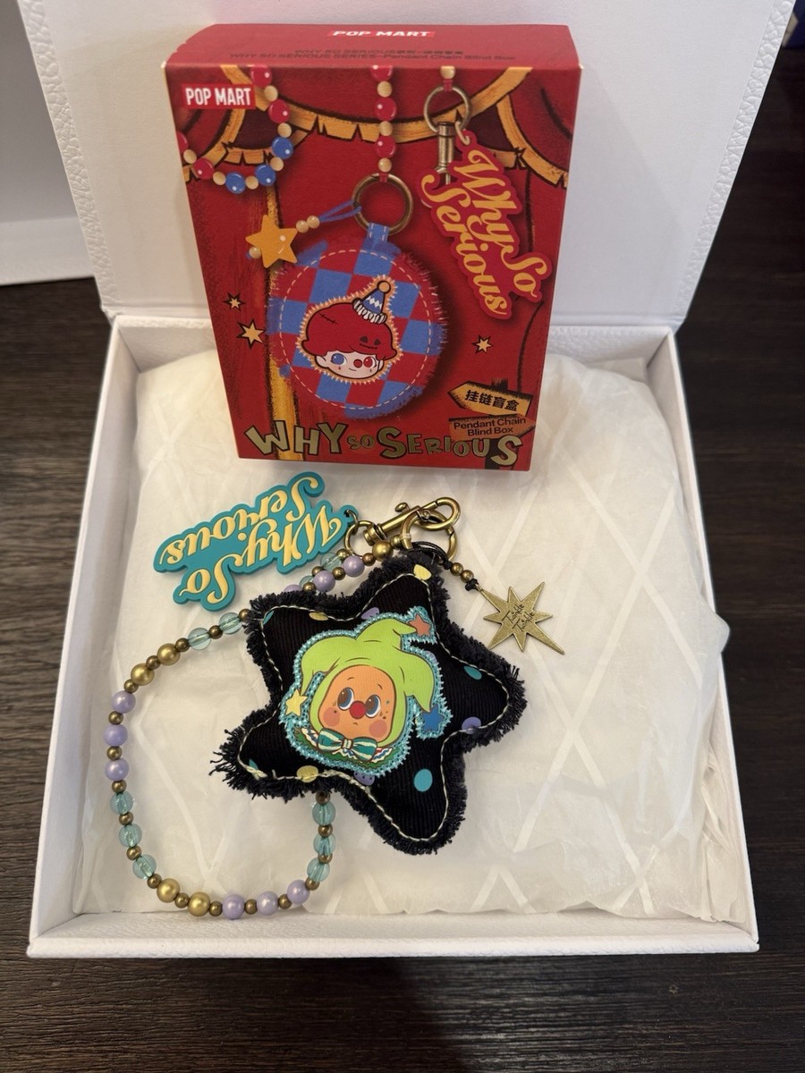 POP MART WHY SO SERIOUS 8種シークレットTwinkle Pop Mart WHY SO SERIOUS Series Pendant Chain [TWINKLE TWINKLE