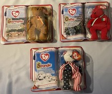 Ty International Bears II McDonald’s Trio Spangle Germania Osito