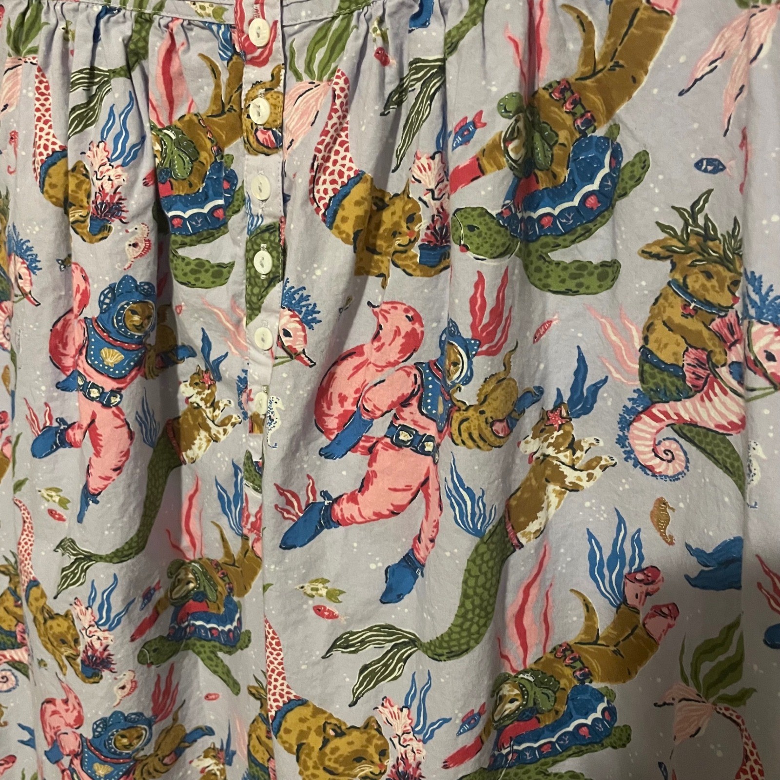 Printfresh Happily Ever After Pintuck Nightgown M… - image 3