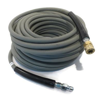 #ad 100#x27; Hose 4000 PSI Non Marking with Couplers for Power Pressure Washer Pumps $184.99