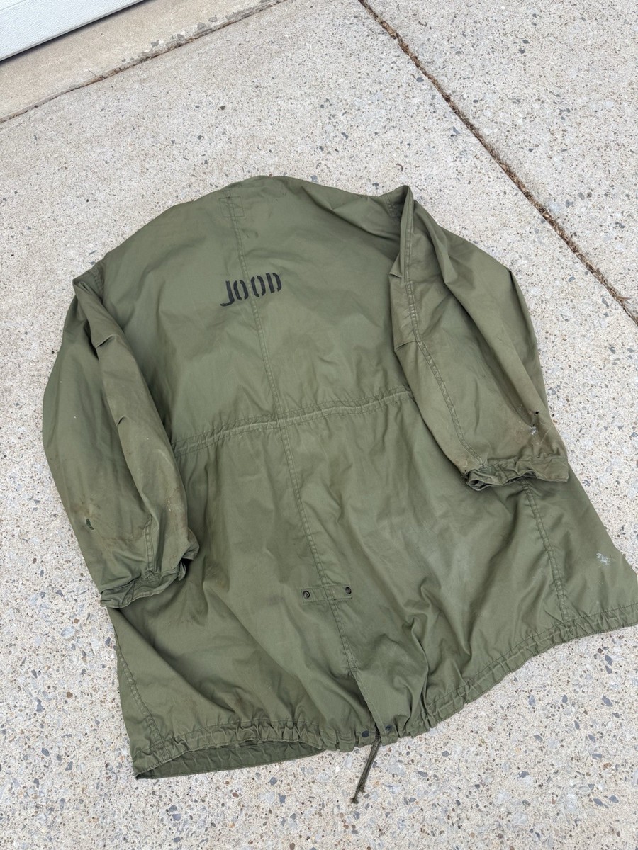 1970s Wynn Industries M-65 Fishtail Parka Jacket Size men's XL
