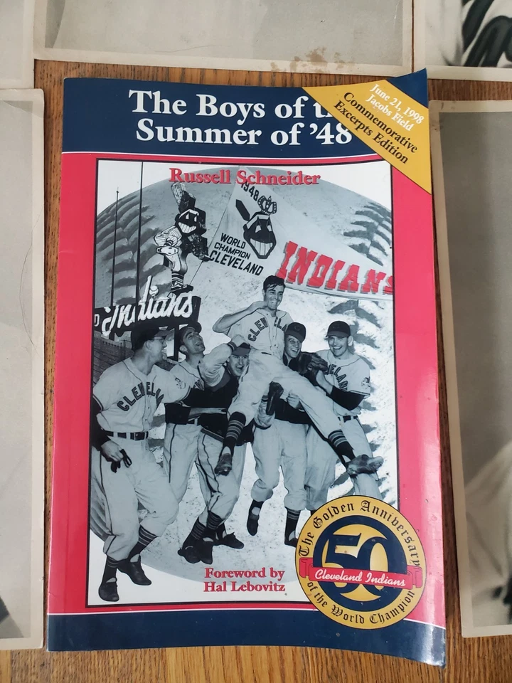 Cleveland Indians Boys Of Summer 1948 book & Pictures - Image 2 of 4