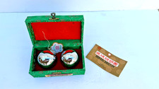 2x Baoding Balls Chinese Health Exercise Stress Relief Therapy Chrome Plus Case