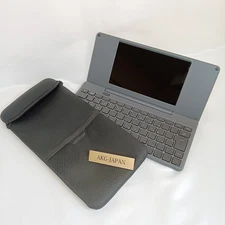 Pomera DM250 King Jim Digital Memo Compact Dark Gray Tested USED Japan