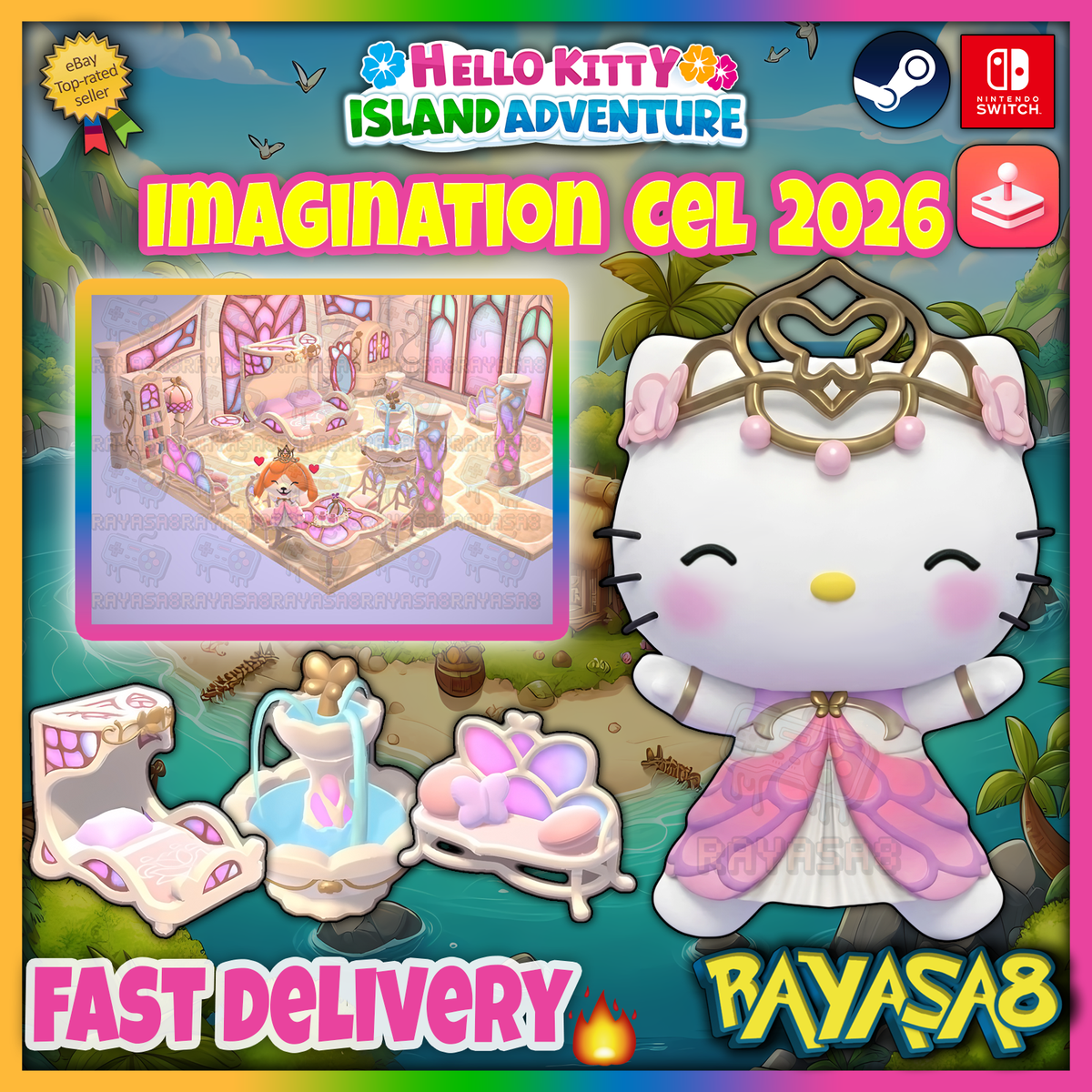 Imagination 2026 🧚 Hello Kitty Island Adventure | Arcade
