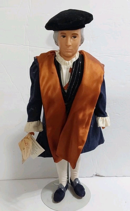 Vintage  Effanbee Christopher  Columbus Doll. 16in