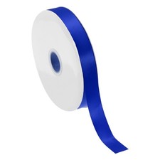 5/8 Inch x 60 Yards Solid Satin Ribbon, 1Pcs Fabric Ribbon, Blue