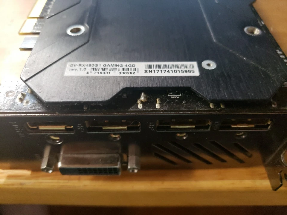 Apple Mac Pro EFI bootscreen flashed GIGABYTE Radeon RX 480 4GB - Image 3 of 4