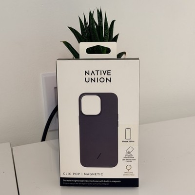 New Native Union Clic Pop Magnetic Case for iPhone 13 Pro Slate